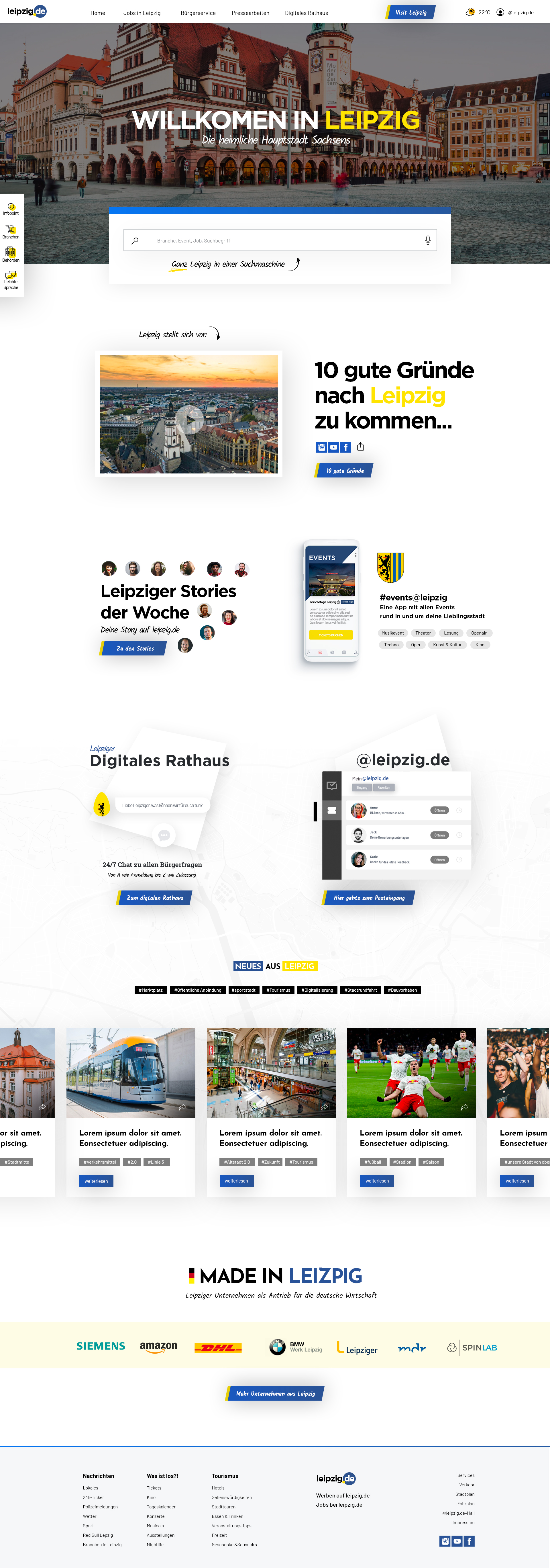 Leipzig Webdesign Referenz